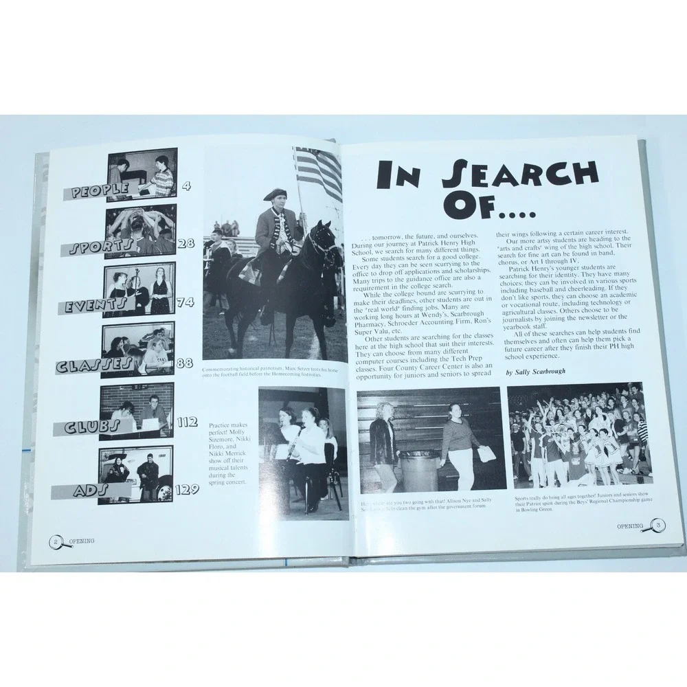 2002 Patrick Henry High School Yearbook Annual Hamler Ohio OH - Spirit 02 Vol 33